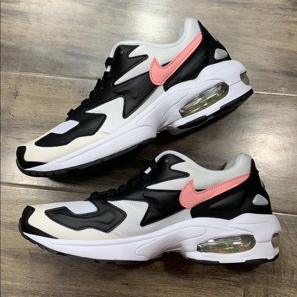 W NIKE AIR MAX2 LIGHT white/bleached coral-black - Picture 6 of 16